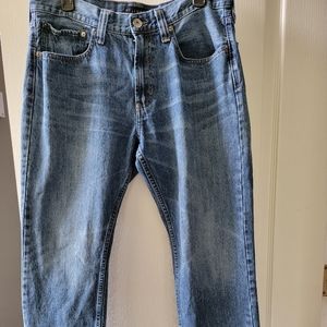 Mens BULLHEAD DENIM CO. Lightly Whiskered SLIM STRAIGHT JEANS 34x32